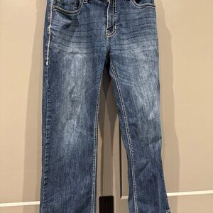 Rock & Roll Cowboy Jeans Men's 32X30 Double Barrel Straight Relaxed Medium Wash